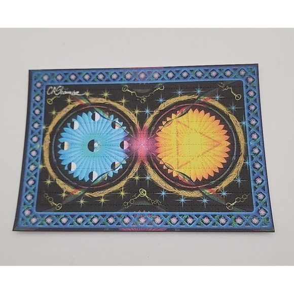 blotterart.io Other - Ciaran Shaman "Infinity Keys " signed‎ blotter art print Psychedelic Art